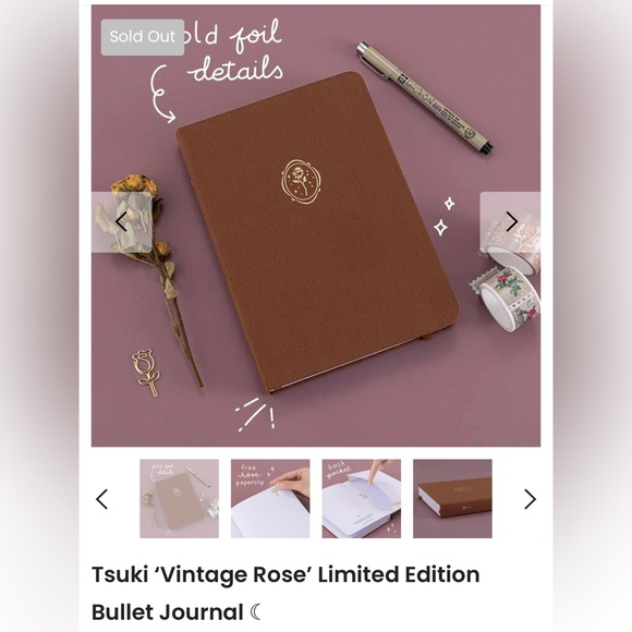 Notebook therapy notebook still in original wrapping new Tsukivinrose Box - Picture 1 of 5